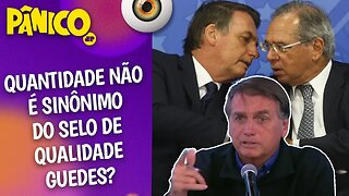 TAMANHO DAS REFORMAS NÃO É DOCUMENTO PARA O CRESCIMENTO ECONÔMICO DO BRASIL? Bolsonaro analisa