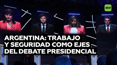 Las claves del segundo debate presidencial previo a las elecciones en Argentina