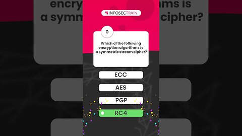 Which of The Following Encryption Algorithms is a Symmetric Stream?