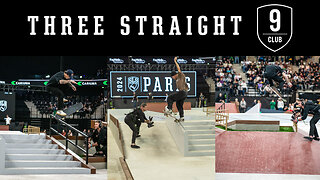 3 STRAIGHT 9 CLUBS! Gustavo Ribeiro, Giovanni Vianna & Aurelien Giraud at SLS Paris