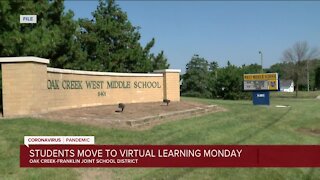 Oak Creek-Franklin School District moves all classes online