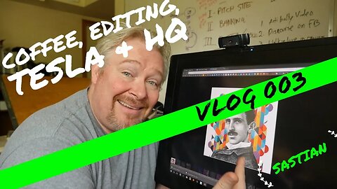 VLOG 003 - Coffee, Editing, Tesla & HQ