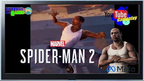 100 EDIÇÃO Spider-Man 2 MOD GTA Carl Johnson. em San Andreas NY #videosCurtos