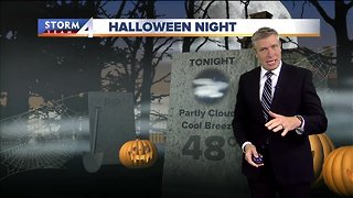 Storm Team 4's Halloween evening forecast