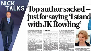 Children's Book Author Sacked - No One Is Allowed To Agree With JK Rowling