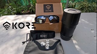 Kore Essentials Recon Ballistic Glasses - Unboxing, Testing, and Review