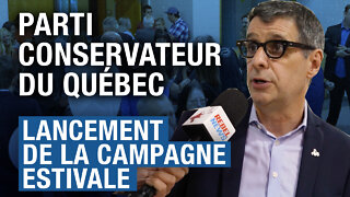 Lancement de campagne réussi pour le Parti conservateur du Québec