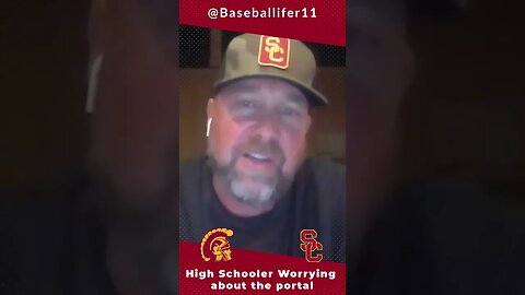 Travis Jewett - High School Baseball Players Worrying about the portal!