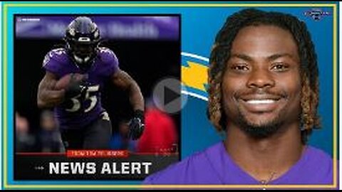 BREAKING NEWS: CHARGERS SIGN FORMER RAVENS GUS EDWARDS!