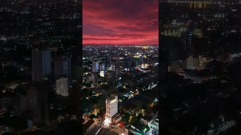 Sunset 🌇 Rooftop Phnom Penh Cambodia 🇰🇭 #cambodia #phnompenh #expat #sunset