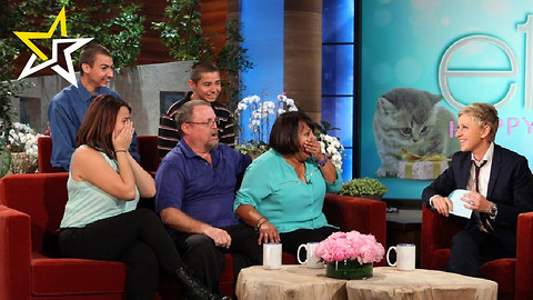 Ellen DeGeneres Surprises Struggling Family With Amazing Gift