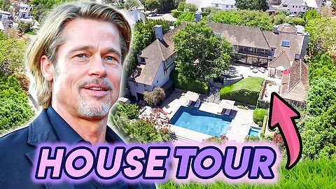 Brad Pitt | House Tour 2020 | His Multi-Million Dollar Los Feliz Compound