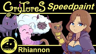 Crytures Speedpaint - Rhiannon - Pokemon-Inspired TTRPG