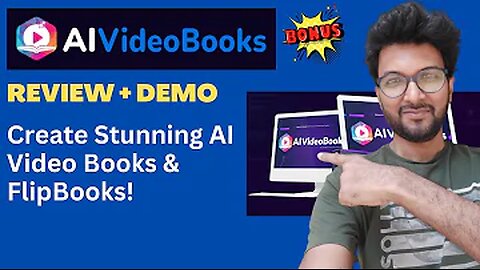 AI VideoBooks Review + Demo – Create Stunning AI Video Books & FlipBooks!