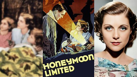 HONEYMOON LIMITED (1935) Neil Hamilton & Irene Hervey | Adventure, Comedy, Crime | COLORIZED