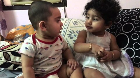 Twins Fighting |cute funny|babies