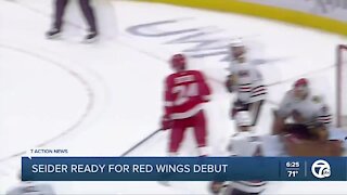 Moritz Seider looking forward to Red Wings debut