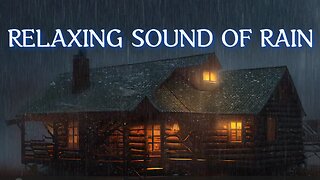 Night in a cozy house in the rain, Music for sleep and relaxation