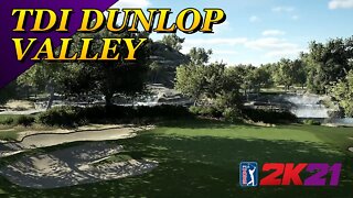 TDI Dunlop Valley - PGA TOUR 2K21 (Course Playthrough)