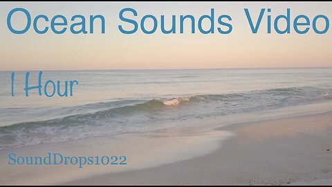 Breeze Through The Day With 1 Hour Of Ocean Sounds Video