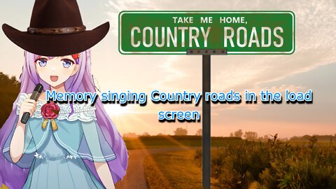 vtuber utakata memory sings Country Road Japanese verision