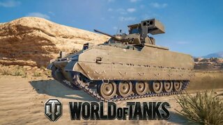 M3A2 Bradley - American Light Tank | World of Tanks Console Cinematic GamePlay