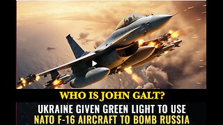 HRR-Ukraine given green light to use NATO F-16 aircraft to BOMB RUSSIA. TY JGANON, SGANON