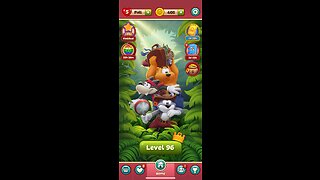 Toon Blast Level 96