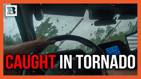 Caught in the Path! Sheriff Sergeant Rides Out Tornado in Car