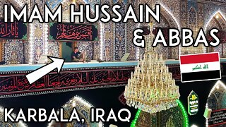 We Found the BEST View of Imam Hussain Shrine in KARBALA, IRAQ (+ Al-Abbas) Iraq Travel Vlog كربلاء