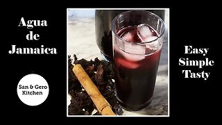 Agua de Jamaica (Hibiscus) Recipe