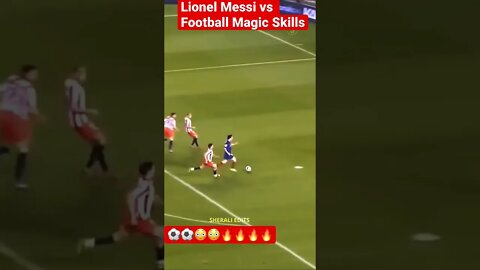 Lionel Messi vs Football Magic Skills #shorts