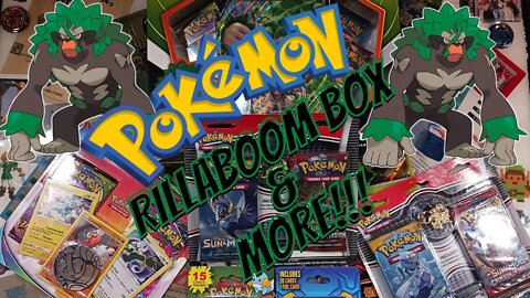 Pokemon UnBoxing | Rillaboom Box, and More!