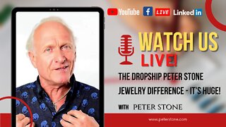 The Dropship Peter Stone Jewelry Difference - It's huge!