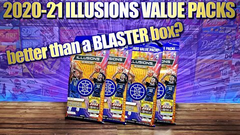 2020-21 Illusion Basketball Value Packs (x4) | Are they a Better VALUE than a Blaster Box?