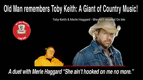 Old Man tribute to Toby Keith "She ain't hooked on me no more" (With Merle Haggard!) #reaction