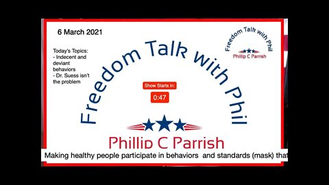 Freedom Talk with Phil - 6 March 2021