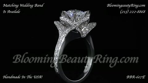 BBR 607 Engagement Ring Handmade In The USA With Unique Design