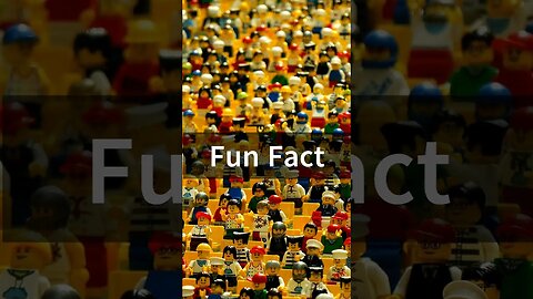 Lego Population #funfacts #youtubeshorts