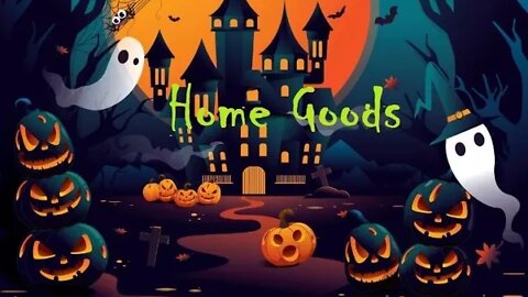 New Home Goods Halloween / Fall Decor *Code orange* July 2022 In store preview
