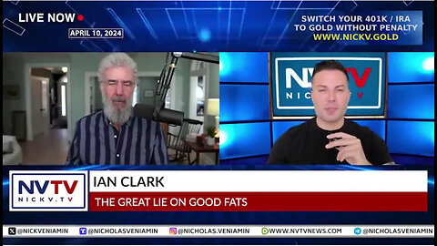 Ian Clark Discusses The Great Lie On Good Fat with Nicholas Veniamin