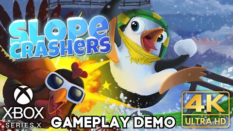 Slopecrashers Demo Gameplay Part 1 | Xbox Series X|S | 4K HDR (No Commentary Gaming)