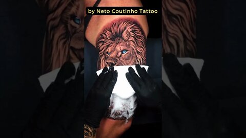 Stunning Tattoo by Neto Coutinho Tattoo #shorts #tattoos #inked #youtubeshorts