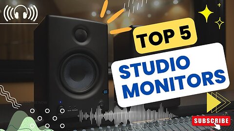 Top 5 BEST Studio Monitors of [2022]