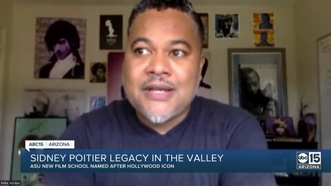 Sidney Poitier's daughter and Godson talk about iconic actor's legacy and Hollywood diversity