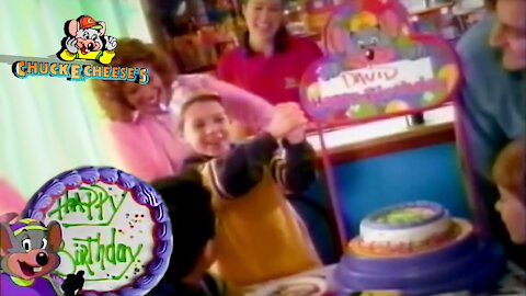 Chuck E. Cheese's "BIRTHDAY PARTY" Commercial (2003)