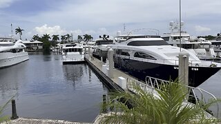 Sunrise Harbor Marina #FYP #Marina #SunriseHarbor #Yacht #mywalksinparadise #FortLauderdale #4K