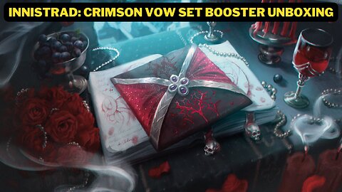 Magic The Gathering: Innistrad: Crimson Vow Set Booster Unboxing