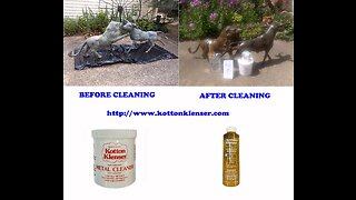 KOTTON KLENSER PRODUCTS CLEAN, PROTECT, AND PRESERVE LION AND BULL.