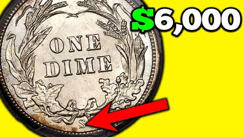 1916 Barber Dimes Worth A LOT of Money! Silver Dime Values